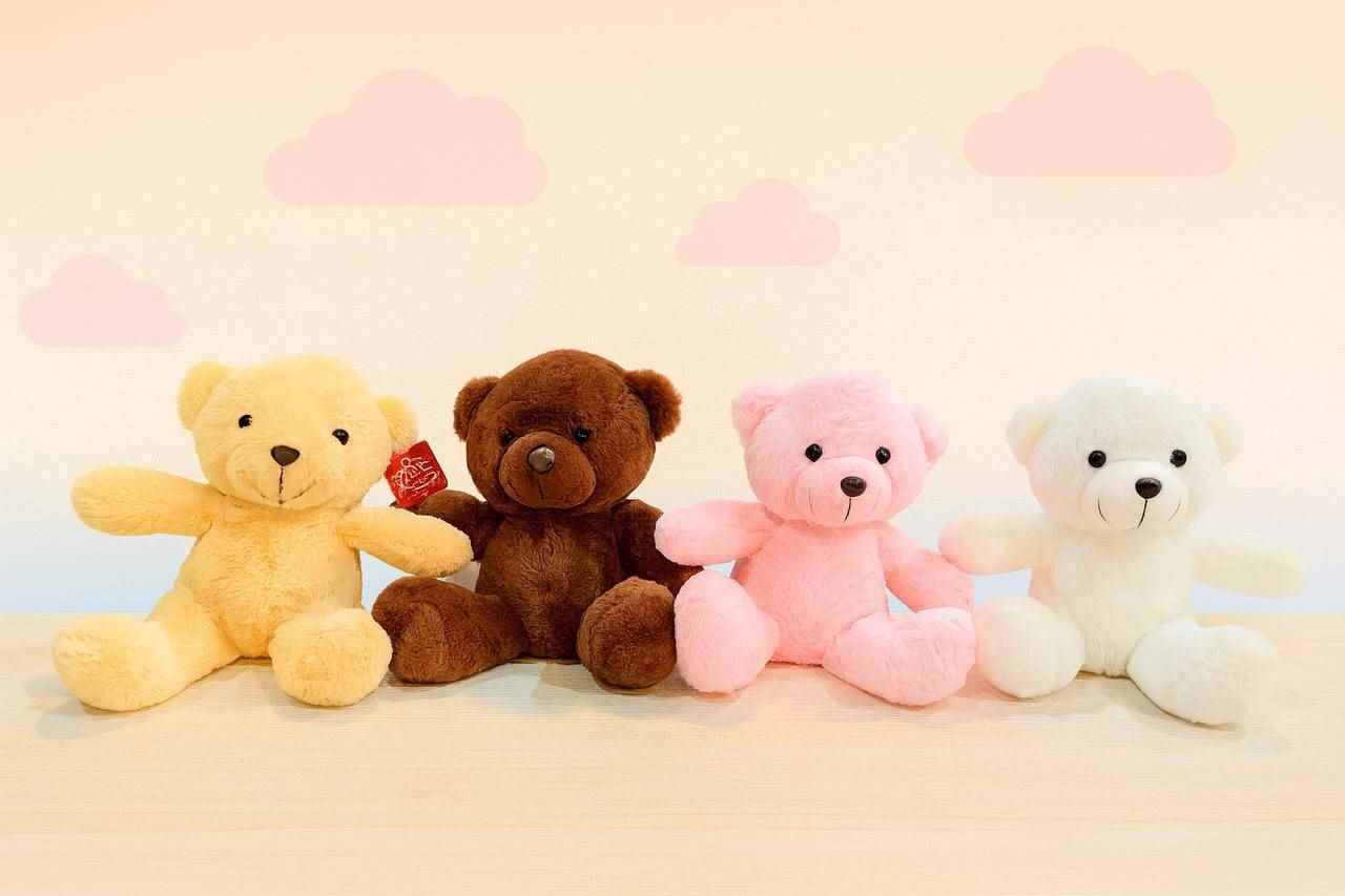 خرس 4 رنگ 19 سانت (41-165 ) پولیشی