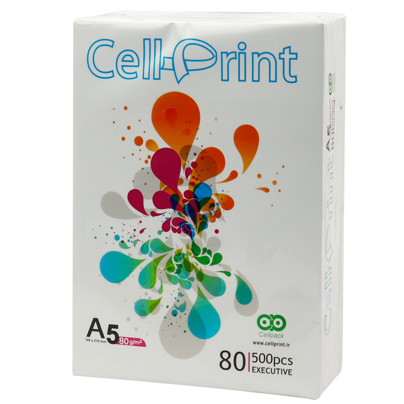 کاغذ A5 سل پرینت 80 گرم