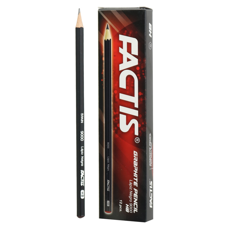 مداد مشکی فکتیس Factis Lapiz Negro 9000