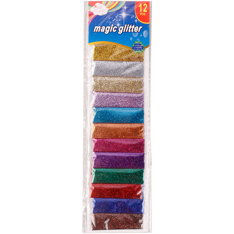 پودر اکلیل رنگی Magic Glitter
