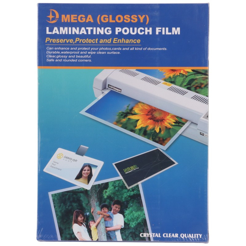 طلق پرس شفاف 125 میکرون Mega 216*303mm
