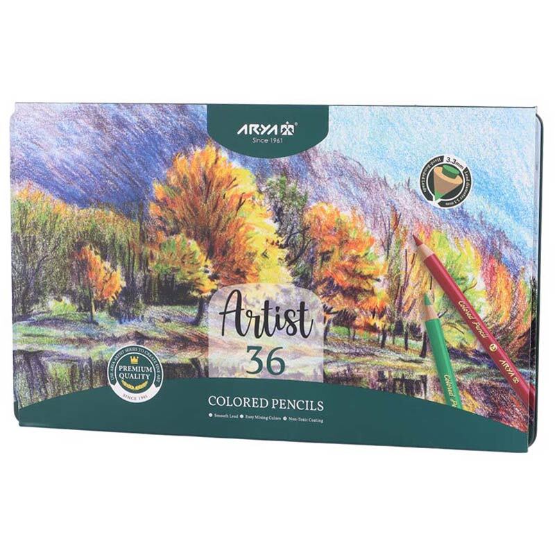 مداد رنگی 36 رنگ آریا Artist 3903