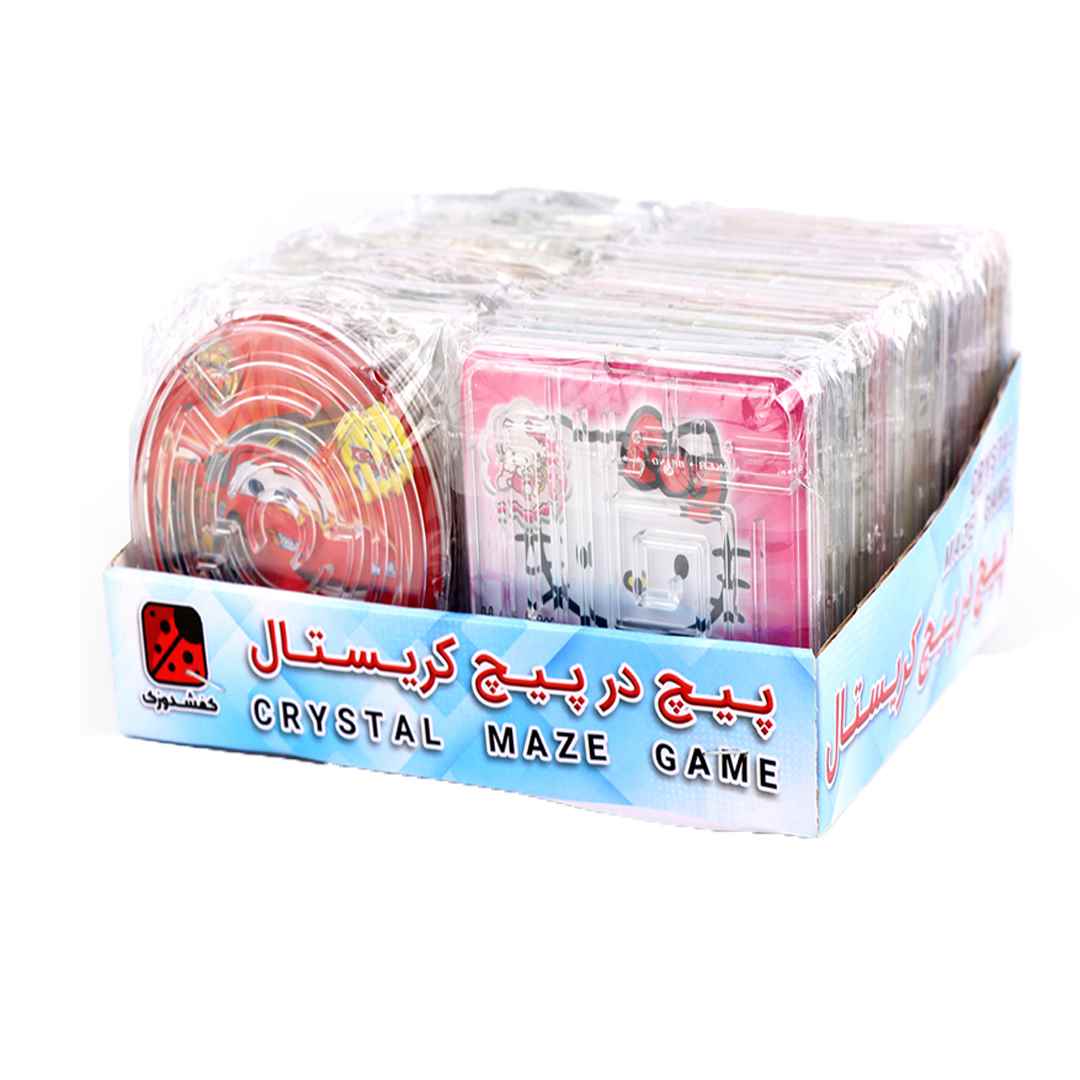 پیچ در پیچ کریستال کفشدوزک