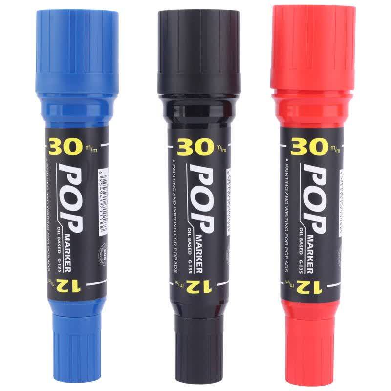ماژیک معمولی دو سر کد G-135