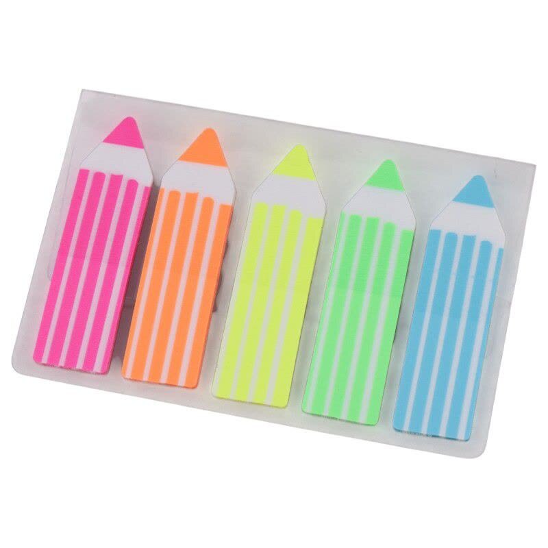 کاغذ یادداشت چسب دار طرح مداد Jinxln P01-2 4.5*1.2cm