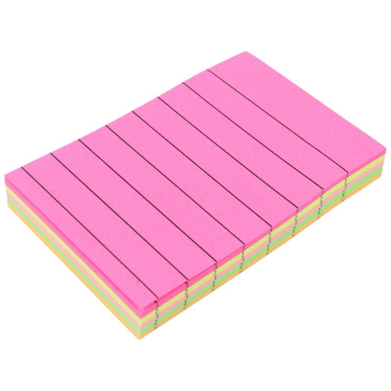 کاغذ یادداشت چسب دار رنگی Xing li G-2 7.6*5.1cm بسته 100 برگی