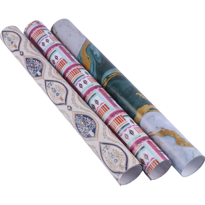 کاغذ کادو گلاسه طرح دار اداری