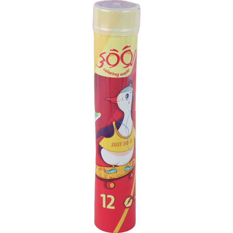 مداد رنگی 12 رنگ لوکی کد 4012