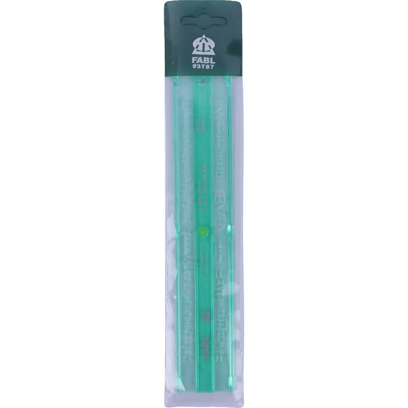 شابلون حروف و اعداد لاتین فابل 0.4mm