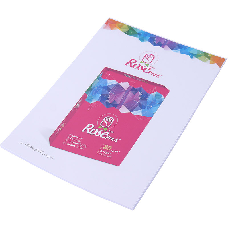 کاغذ A4 رز پرینت 80 گرم