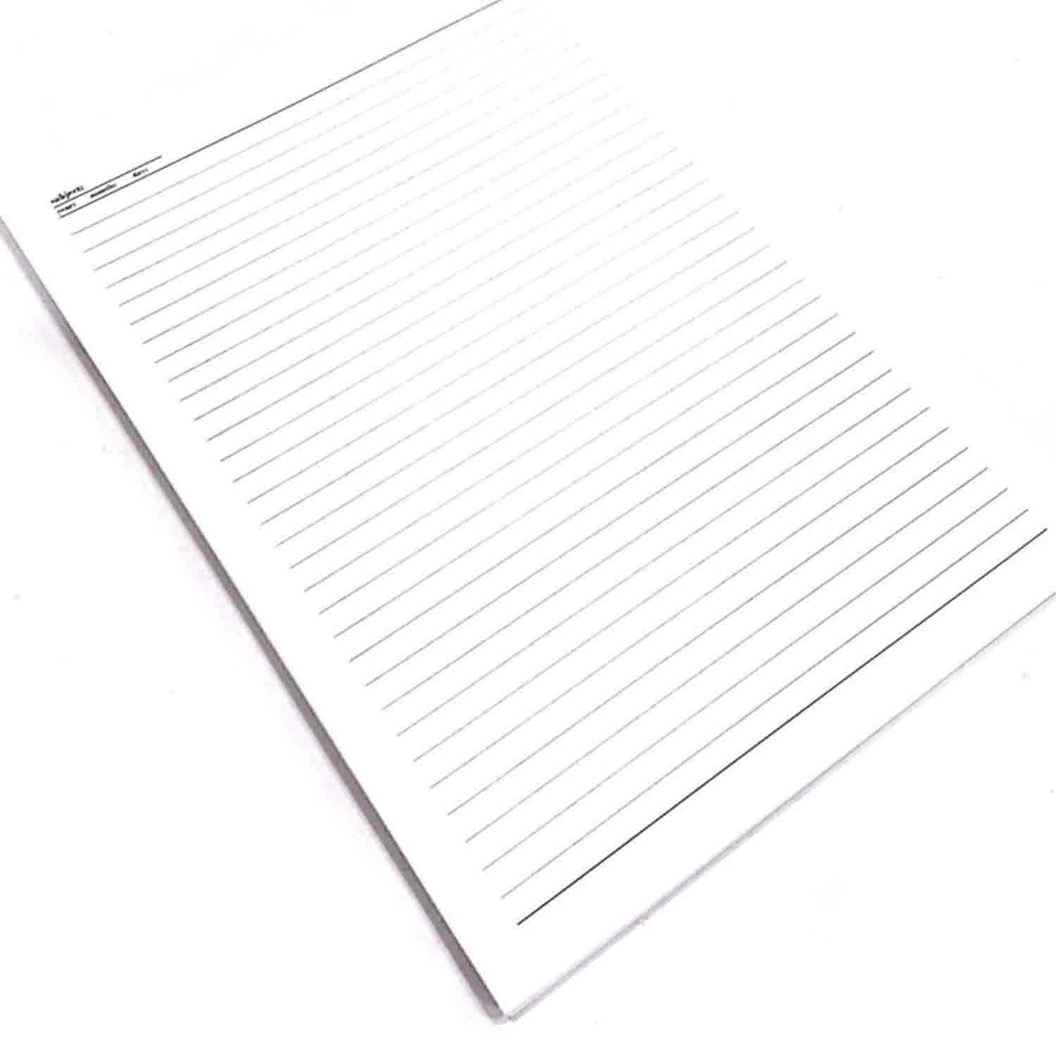 کاغذA4خطدار50برگی کلیپس  کد0053