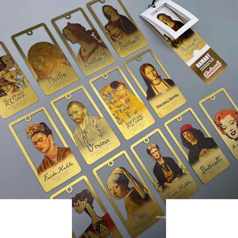 بوک مارک فلزی مشاهیر همیشه