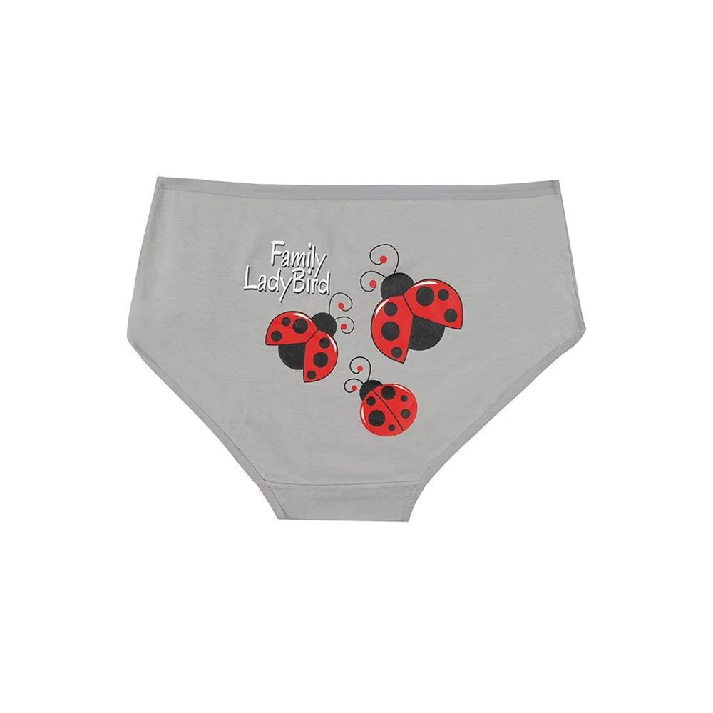 شورت زنانه اسلیپ طرح کفشدوزک بانوسایز 3XL جنس نخی
