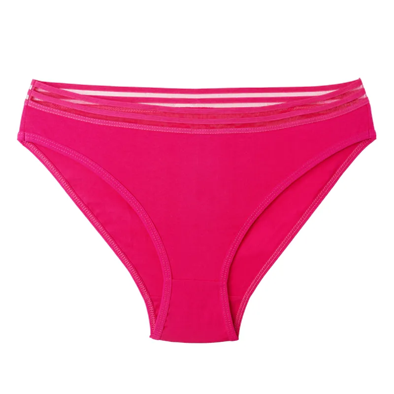 شورت اسلیپ زنانه نخی کش شیشه ای شارمین سایز L و XL