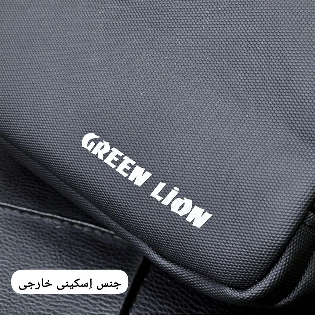 کیف دستی مردانه ضد آب گرین لاین جنس اسکین سیلیکون خارجی سه خانه