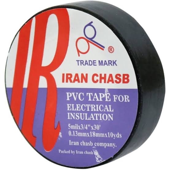 نوار چسب برق ایران چسب مشکی