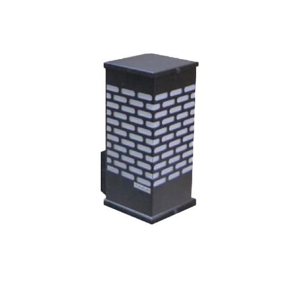 چراغ دیواری و پارکی مدل پانچی فلزی گالوانیزه