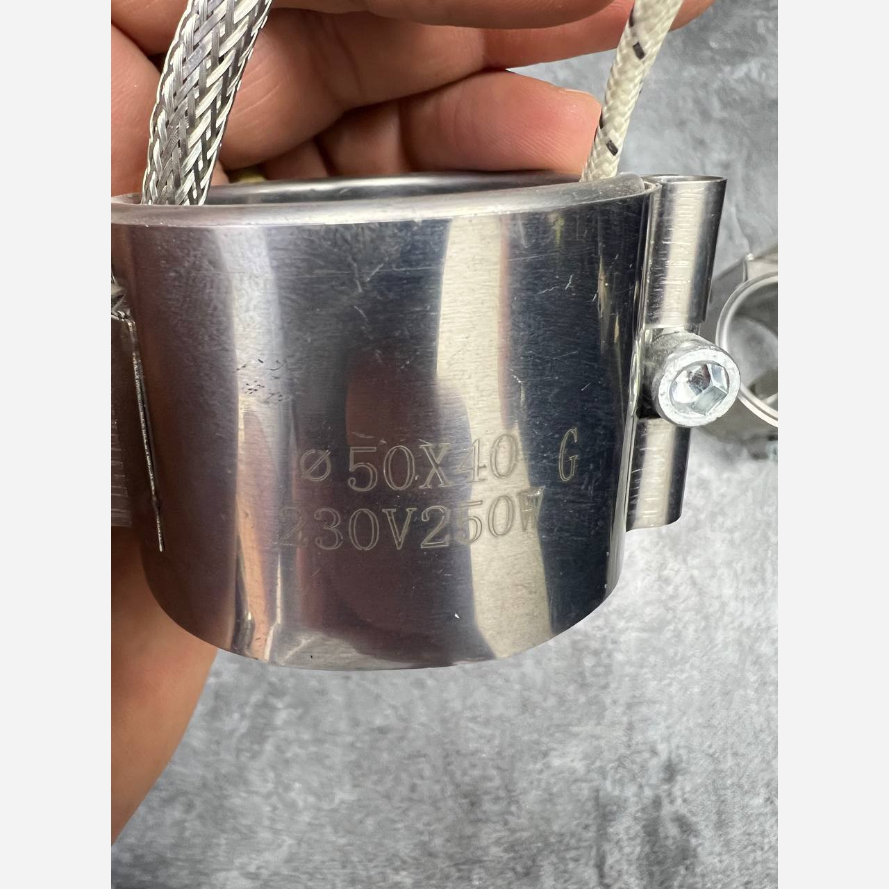 المنت سر نازل 220 ولت بدنه استیل