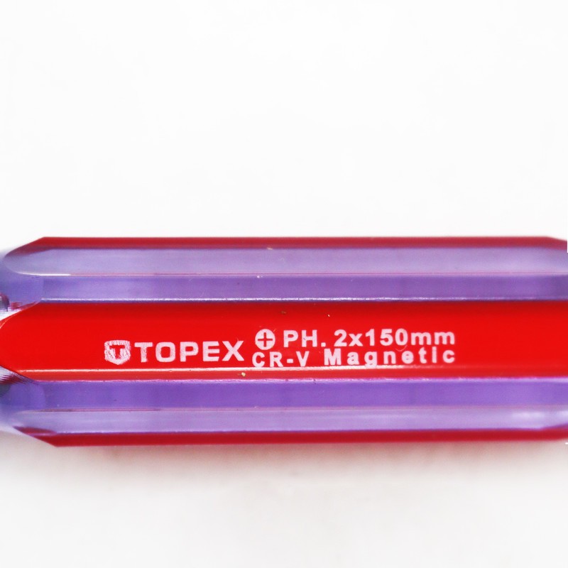 پیچ گوشتی چهارسو تاپکس مدل YP-PH.2 150MM-25CM