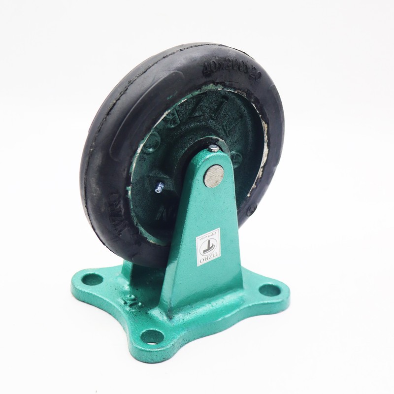 چرخ کفی دار تیزرو مدل ثابت کد YP-SABET-40 200 20MM