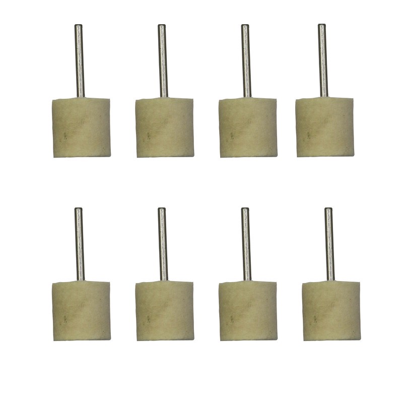 نمد پولیش سر دریلی مدل YP-20 3MM مجموعه 8 عددی