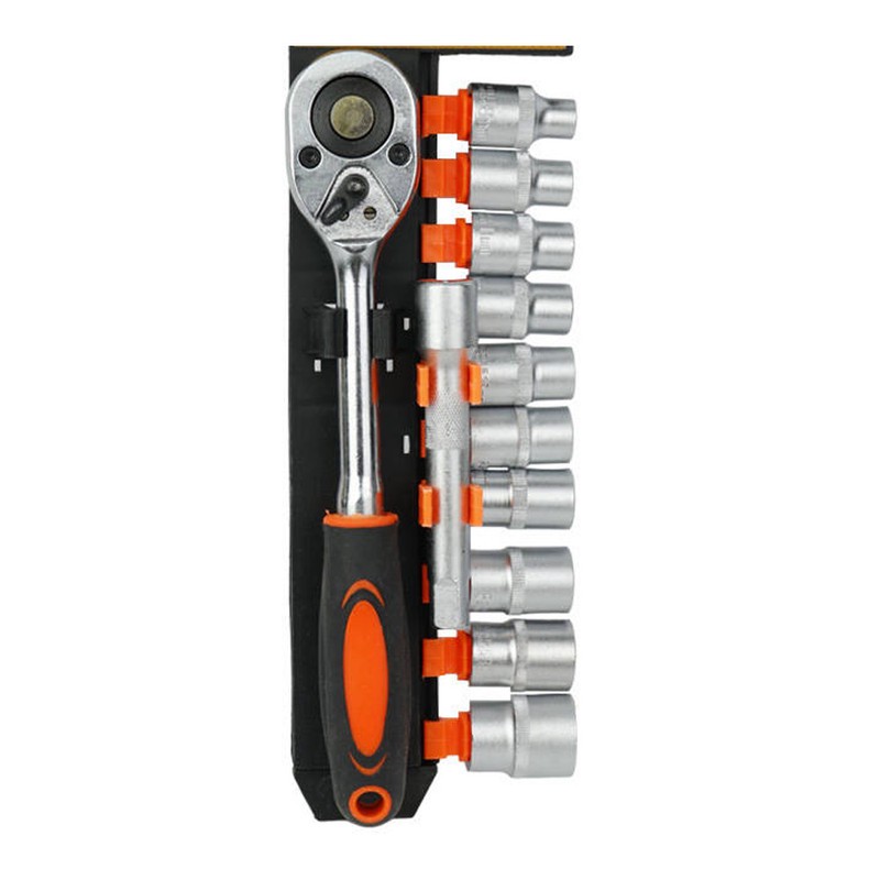 آچار و سری بکس مدل CR V مجموعه 12 عددی