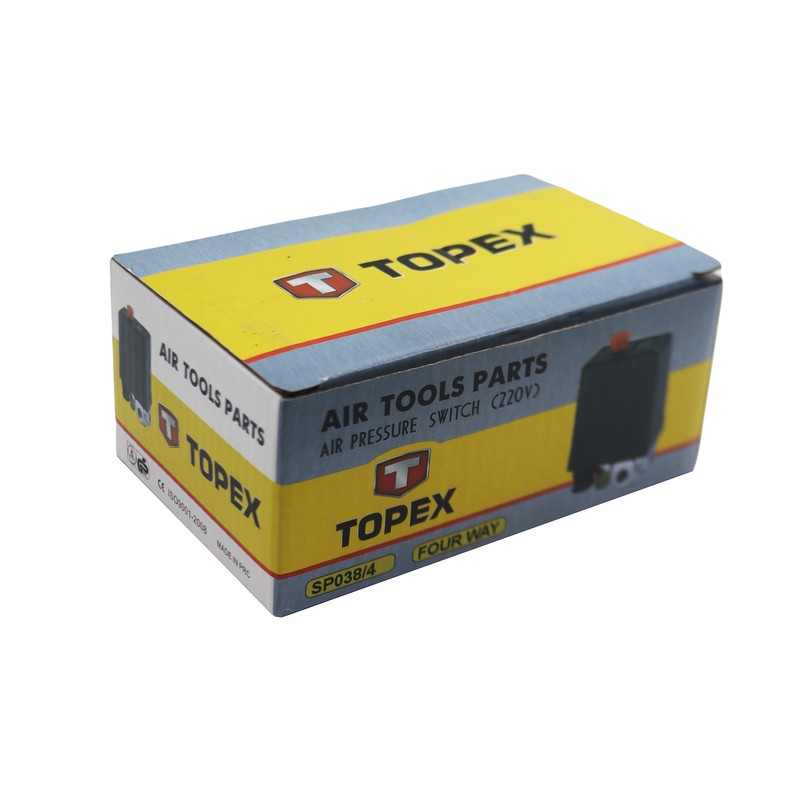کلید اتومات کمپرسور هوا تاپکس مدل تک فاز کد YP-SP038 4-4RAHI