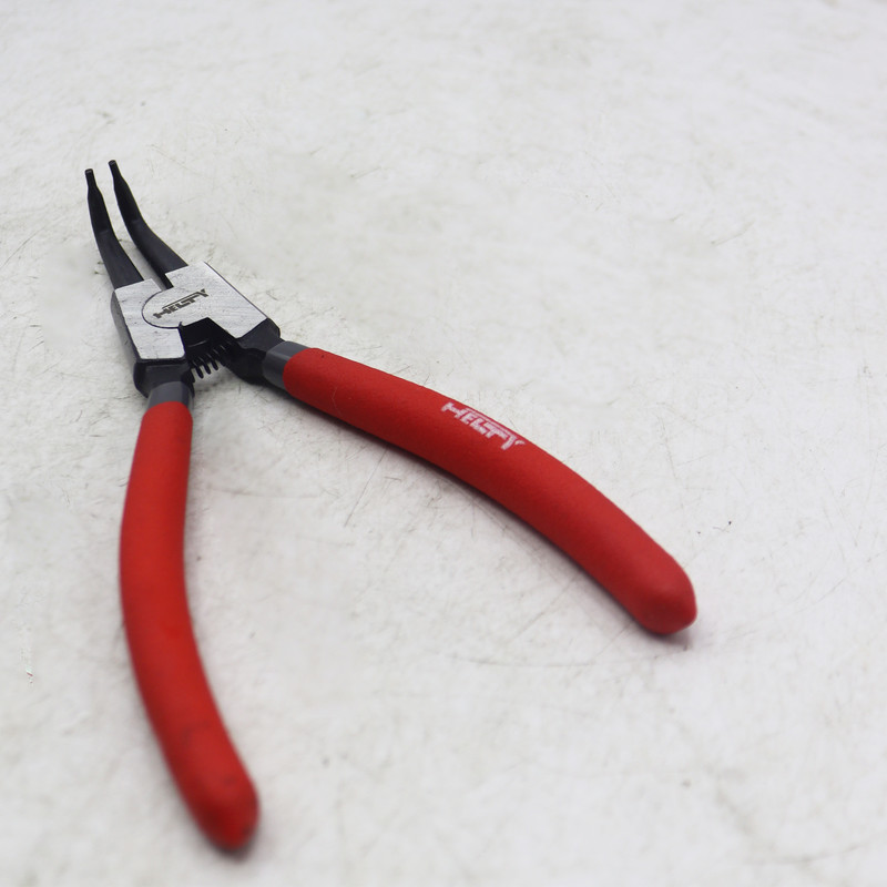انبر خار باز کن هیلتی مدل سر کج کد YP-BK-175MM سایز 7 اینج