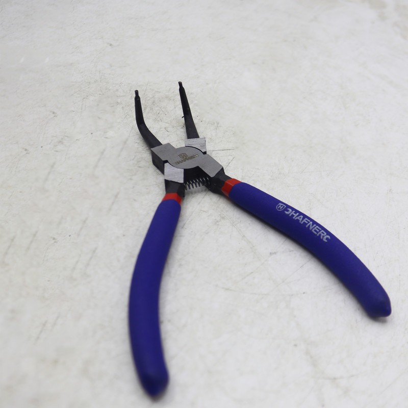 انبر خار جمع کن هافنر مدل سر کج کد YP-JK-175MM سایز 7 اینج