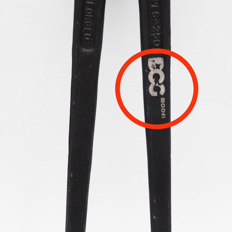 گاز انبر مدل داگ کد YPKNP-010 سایز 10 اینچ