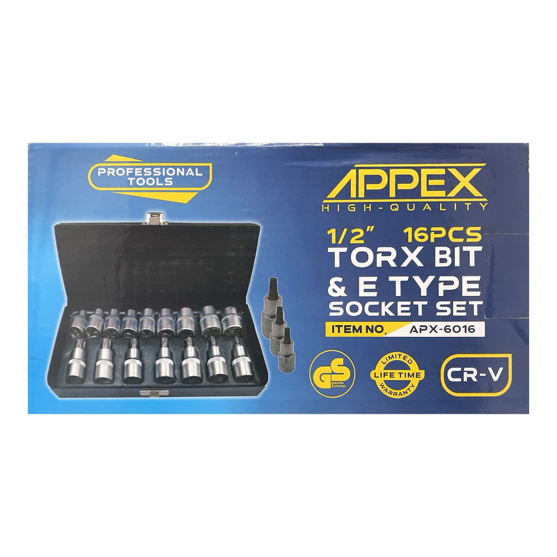 تبدیل سری بکس اپکس مدل APX-6016 مجموعه 16 عددی