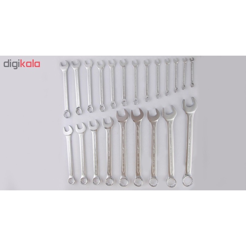 مجموعه 22 عددی آچار یکسر تخت یکسر رینگی مستر تولز مدل MT110-22