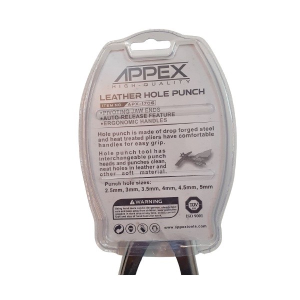 کمربند سوراخ کن اپکس مدل APx-1706