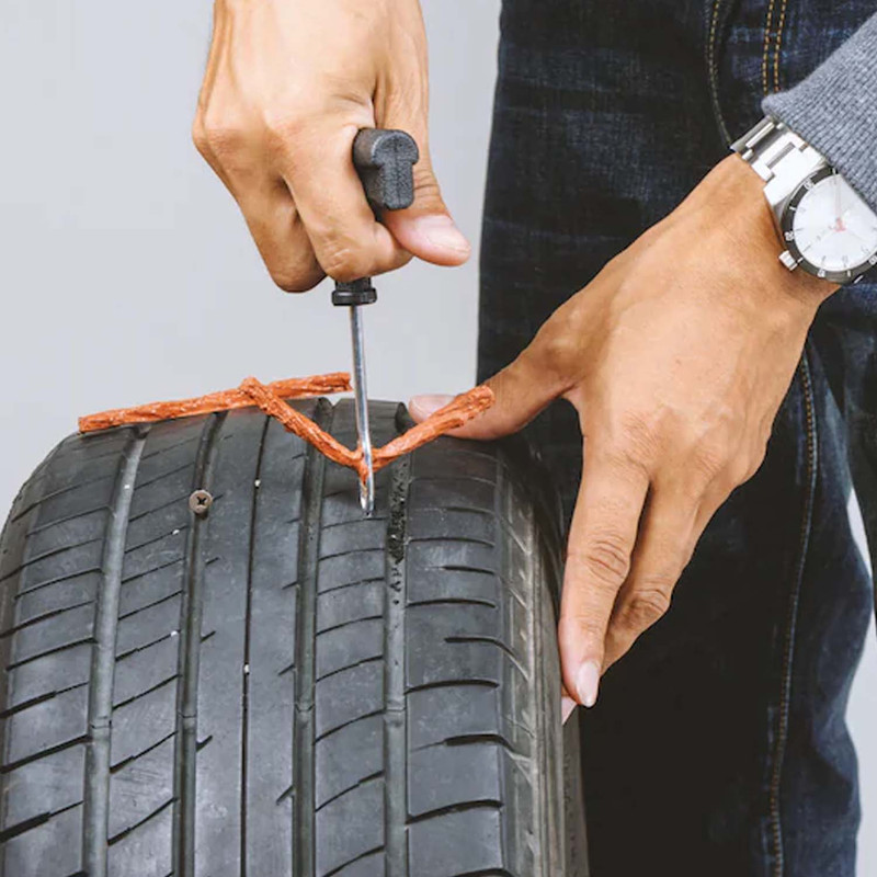 کیت پنچر گیری لاستیک خودرو مدل تیوبلس کد 2095