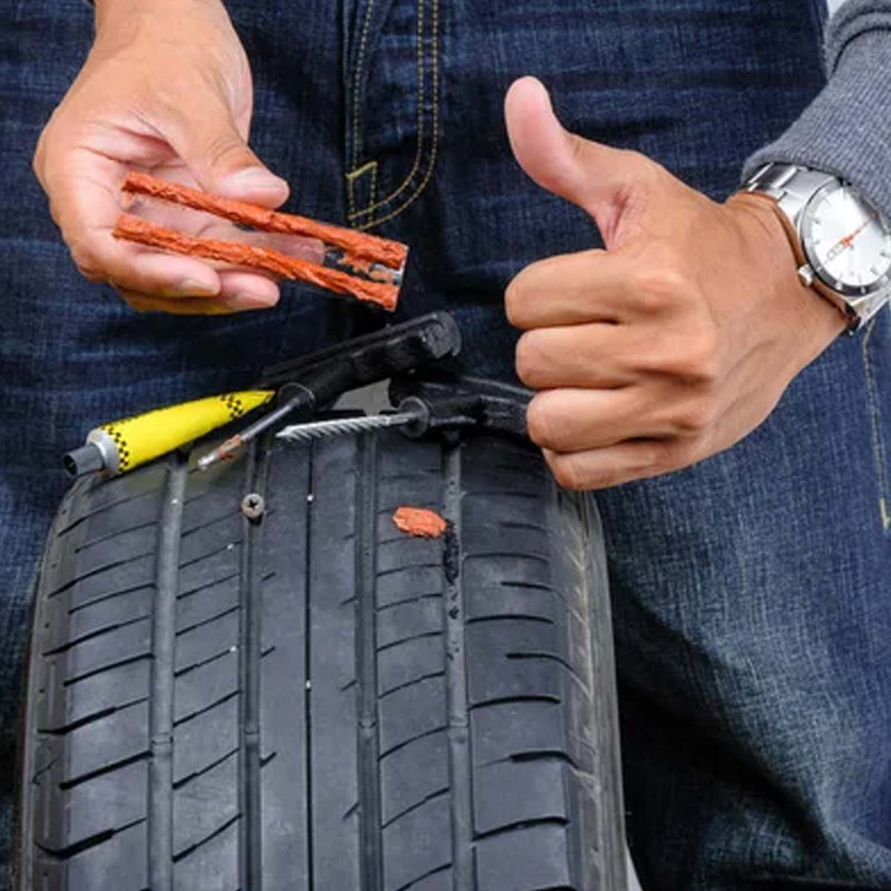 کیت پنچر گیری لاستیک خودرو مدل تیوبلس کد 2095