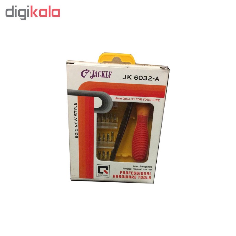 مجموعه 32 عددی پیچ گوشتی جکلی مدل jk 6032-A
