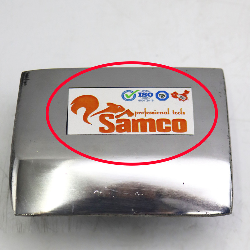 مشتی صافکاری سامکو مدل لبه دار طرح مستطیل کد YP-9.5x7.5x4.5CM