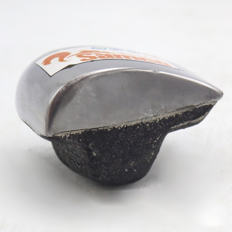 مشتی صافکاری مدل پایه دار طرح هلالی کد YP-6.5x5x4.5CM
