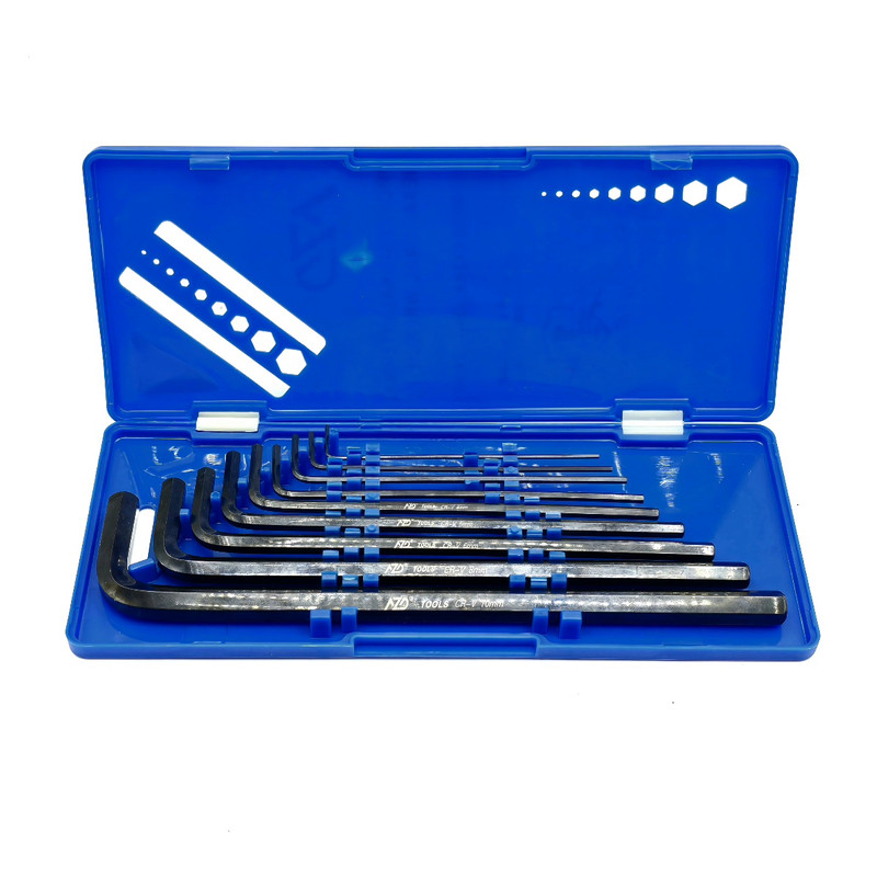 آچار آلن بلند ای زد دی مدل CR-V-9PCS مجموعه 9 عددی