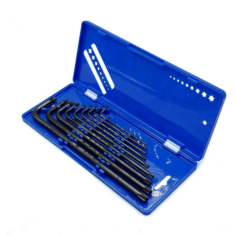 آچار ستاره ای ای زد دی مدل CRV-T10-T50 مجموعه 9 عددی