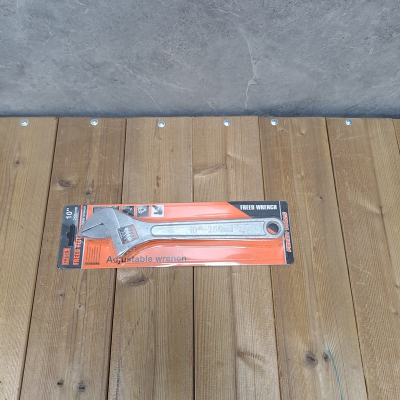 آچار فرانسه فرد مدل FORGED STEEL سایز 10 میلی متر