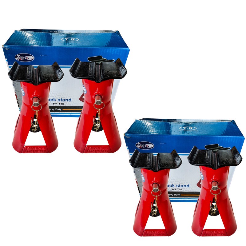 خرک خودرو تیران نوین مدل T N - 1613 ظرفیت 4 تن مجموعه 4 عددی
