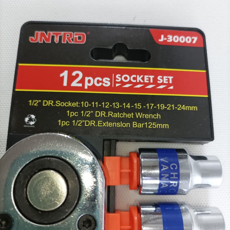 آچار بکس جنترو مدل J-30007 مجموعه 12 عددی