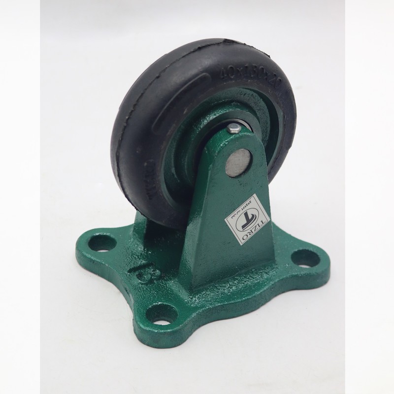 چرخ کفی دار تیزرو مدل ثابت کد YP-SABET-40 130 20MM