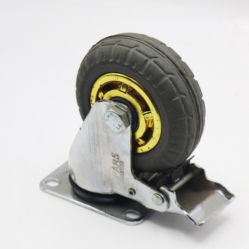 چرخ کفیدار گردان پارس کاستر مدل ترمز دار کد YPT-10033MM