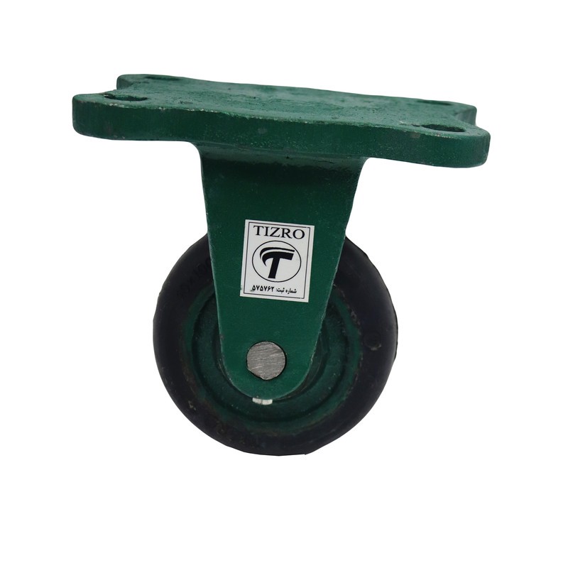 چرخ کفی دار تیزرو مدل ثابت کد YP-SABET-40 100 15MM