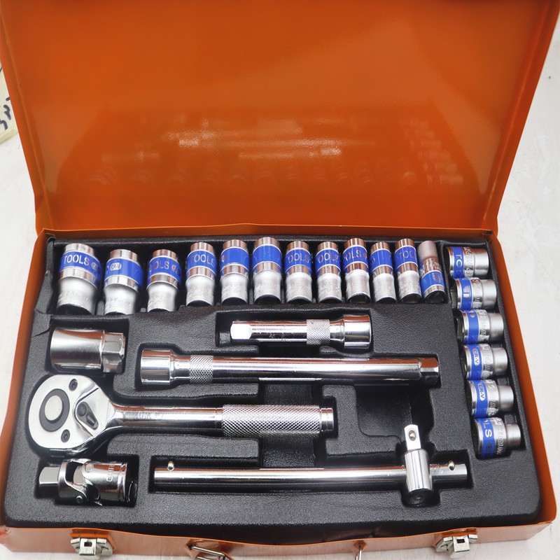 آچار بکس تاف وان مدل YP-24PCS-1 2INCH مجموعه 24 عددی