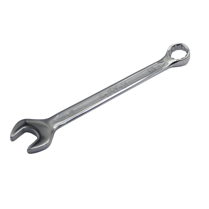 آچار یکسر تخت و یکسر رینگی سیلور مدل YP-GTSTC68-19MM مجموعه 6 عددی