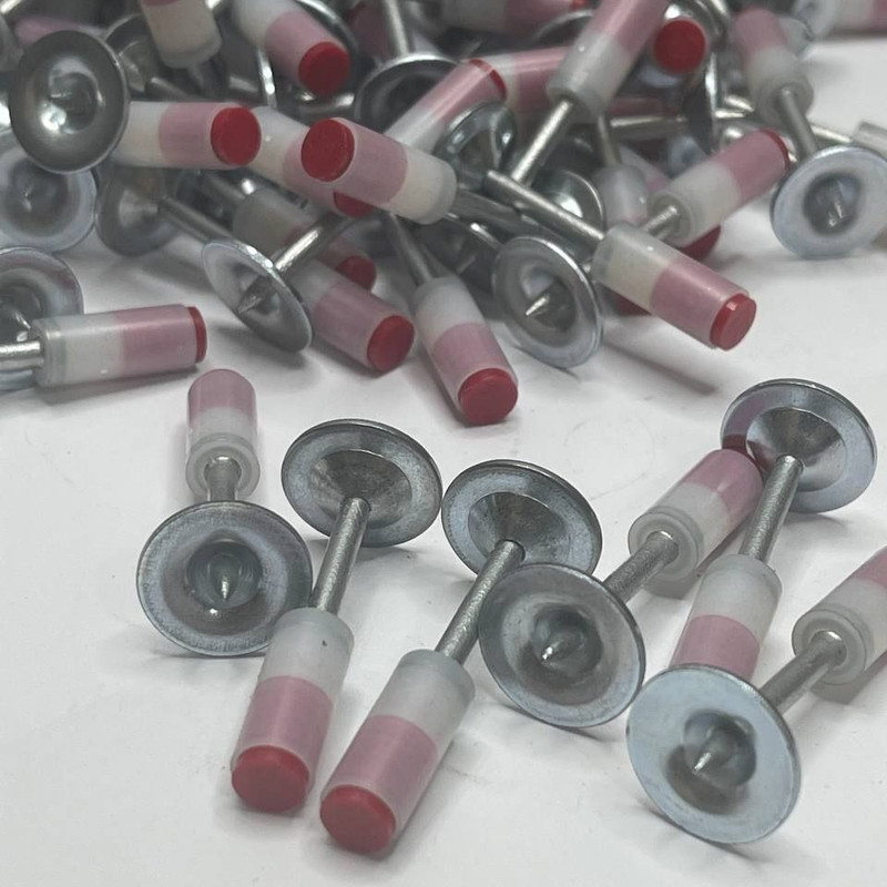 میخ رد هیت مدل چاشنی دار میخکوب کد 10p مجموعه 100 عددی