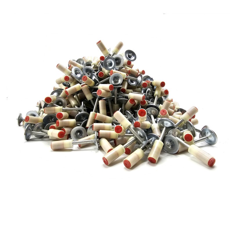میخ چاشنی میخکوب مدل 25mm کد 400 مجموعه 400 عددی